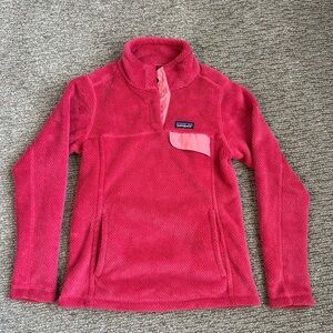 Patagonia Fleece Pullover XS Pink
